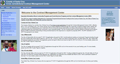 Desktop Screenshot of hracontractmanagement.co.santa-cruz.ca.us